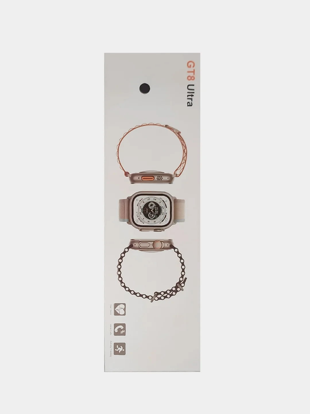 Черный умные часы Smart Watch GT8 Ultra