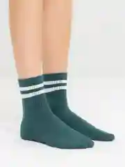 Желтый носки женские с полосками