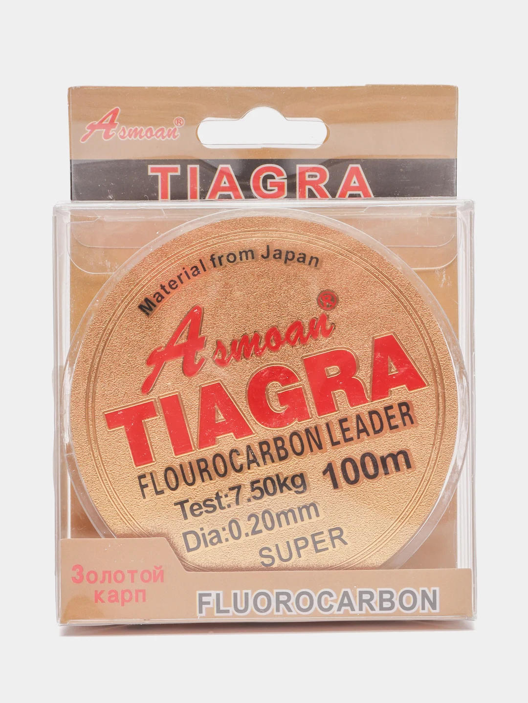 Леска Tiagra Fluorocarbon, 100 м