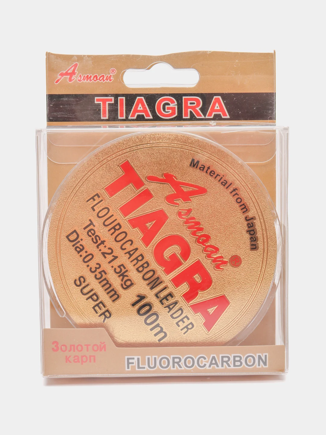 Леска Tiagra Fluorocarbon, 100 м