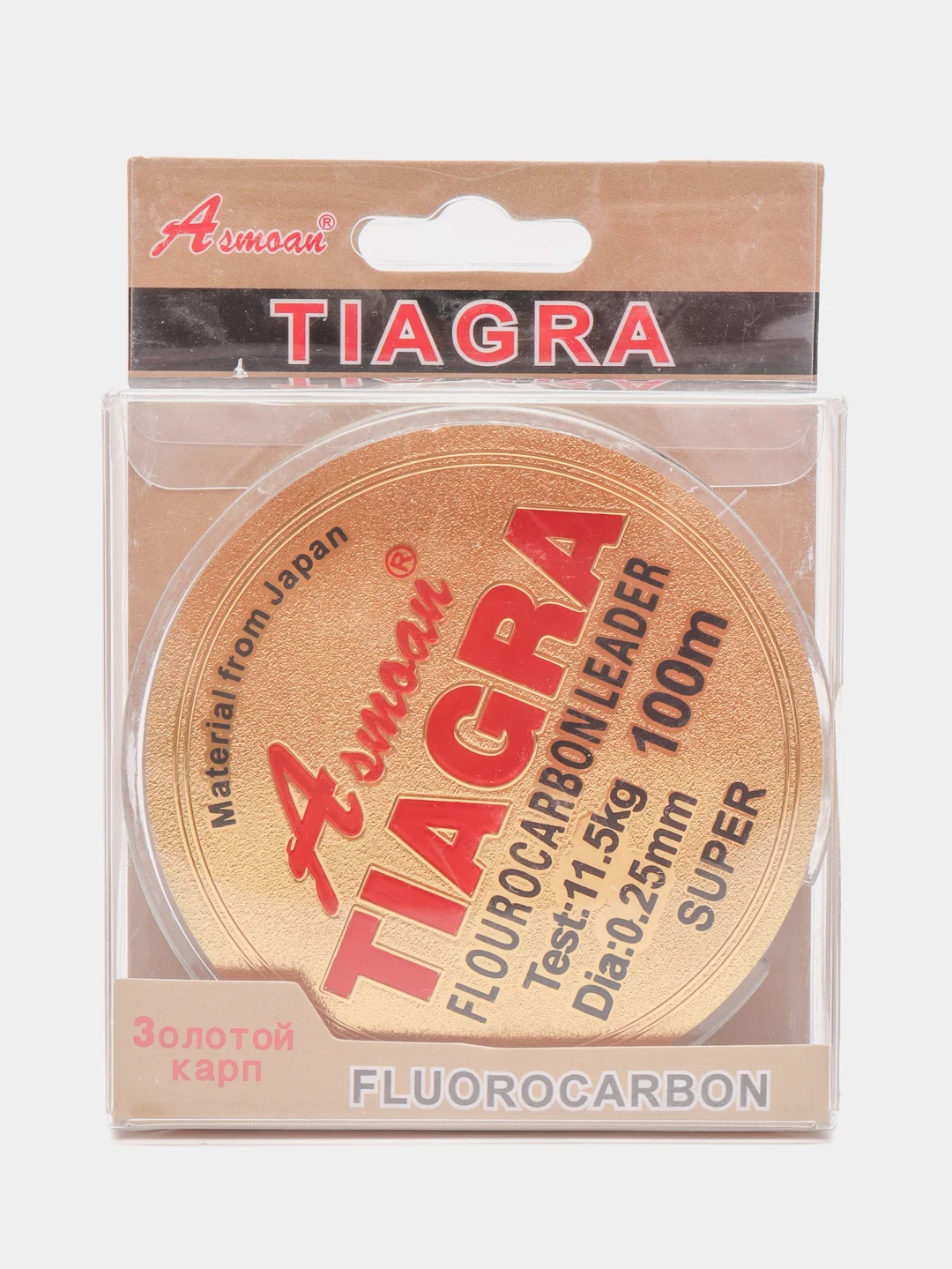 Леска Tiagra Fluorocarbon, 100 м
