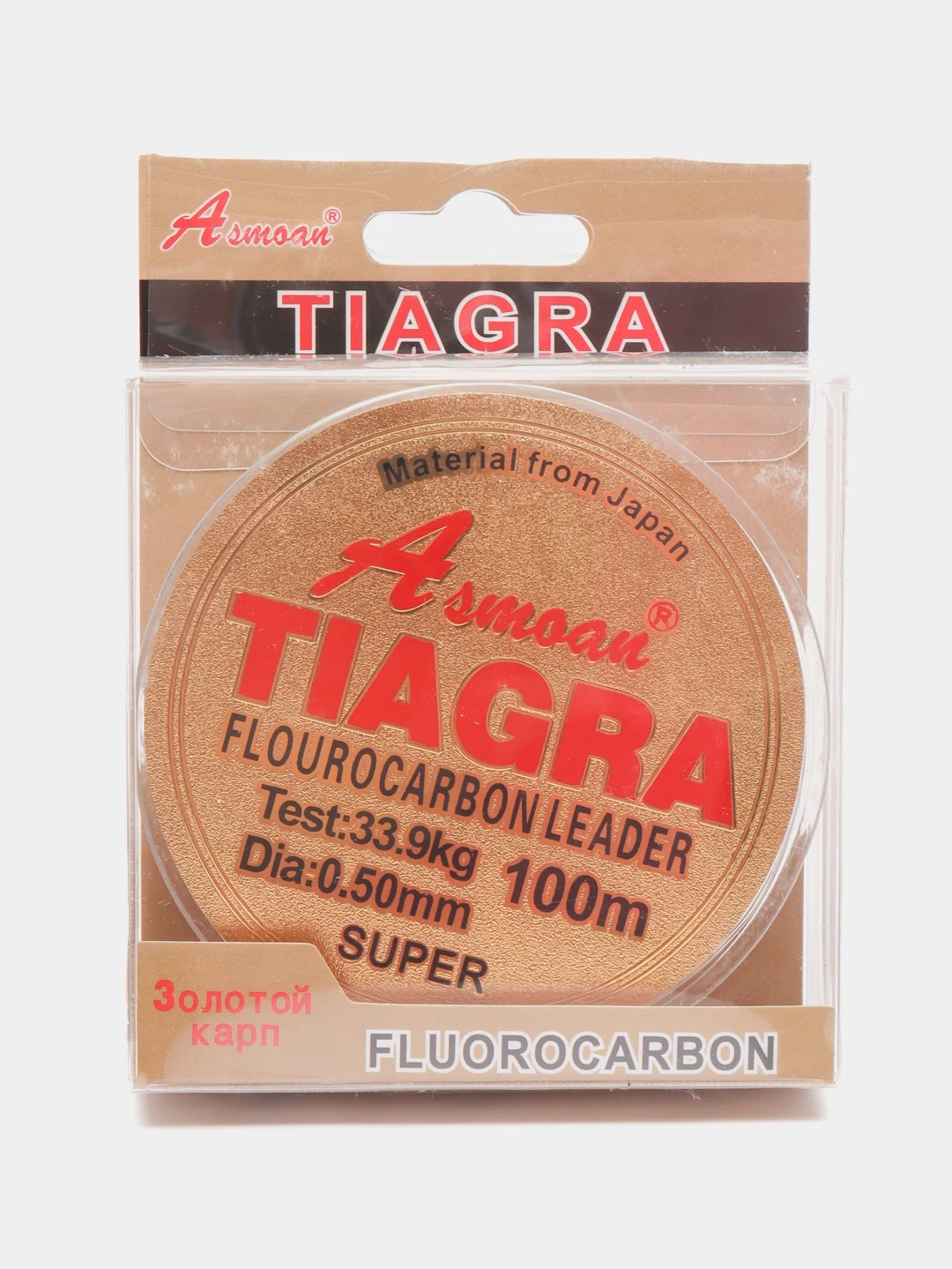 Леска Tiagra Fluorocarbon, 100 м