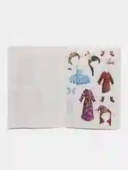 Лесной зеленый кукла бумажная