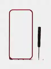 Тёмно-бордовый бампер алюминиевый для iPhone 5 / 5S / SE