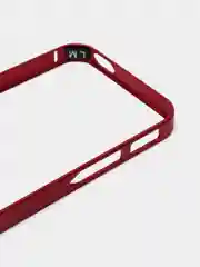 Тёмно-бордовый бампер алюминиевый для iPhone 5 / 5S / SE