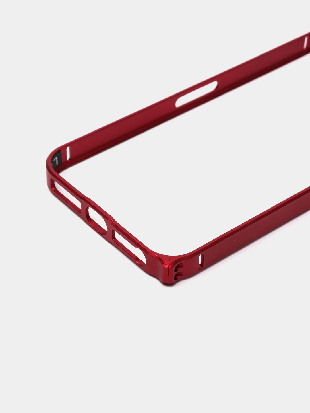 Тёмно-бордовый бампер алюминиевый для iPhone 5 / 5S / SE