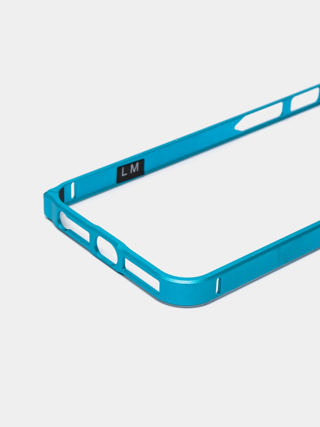 Голубой бампер алюминиевый для iPhone 5 / 5S / SE