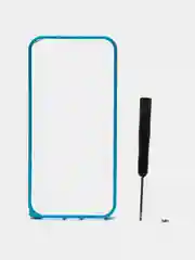 Голубой бампер алюминиевый для iPhone 5 / 5S / SE