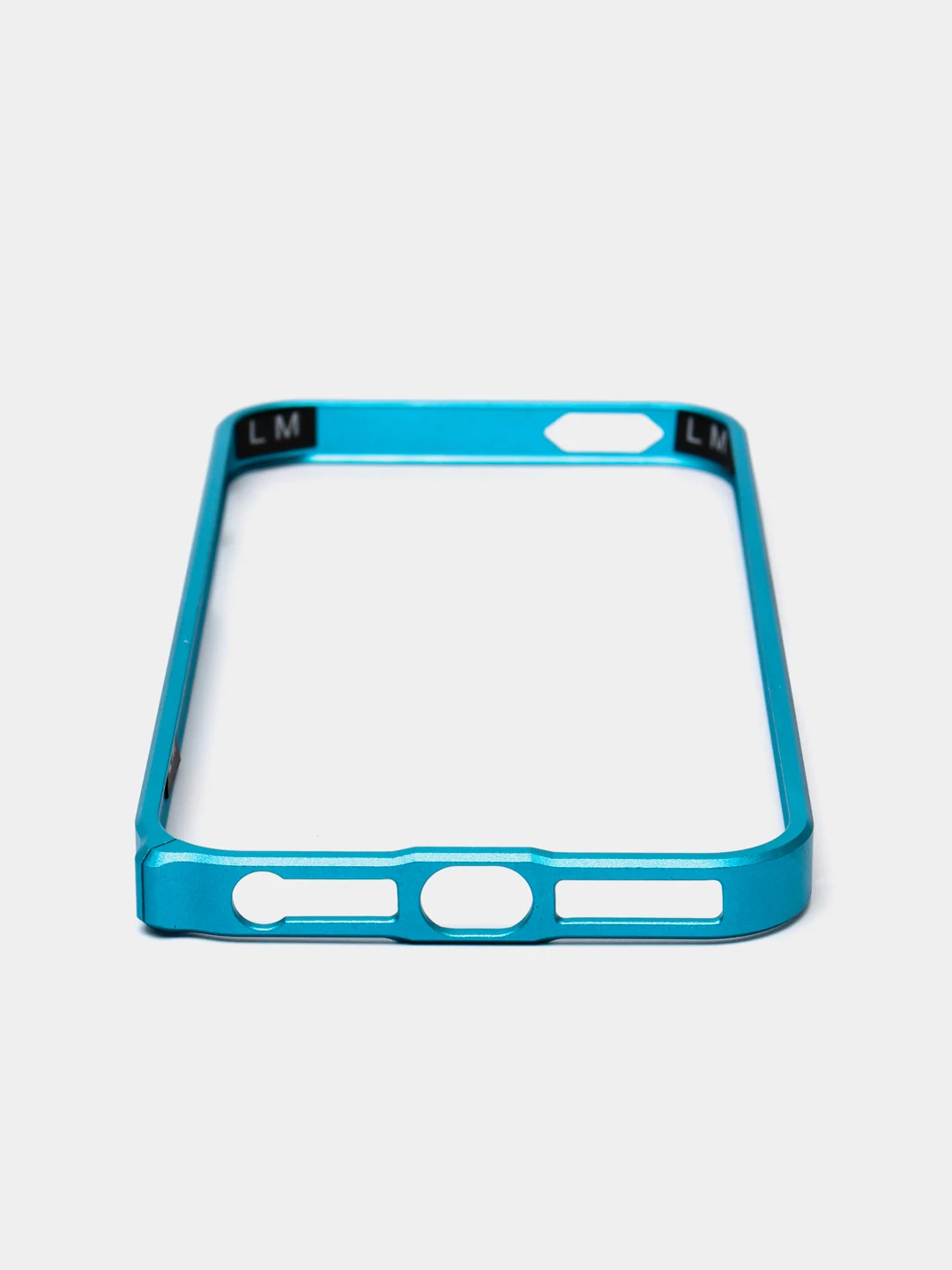 Голубой бампер алюминиевый для iPhone 5 / 5S / SE