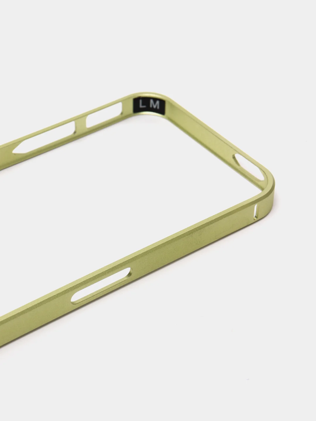 Золотистый хаки бампер алюминиевый для iPhone 5 / 5S / SE