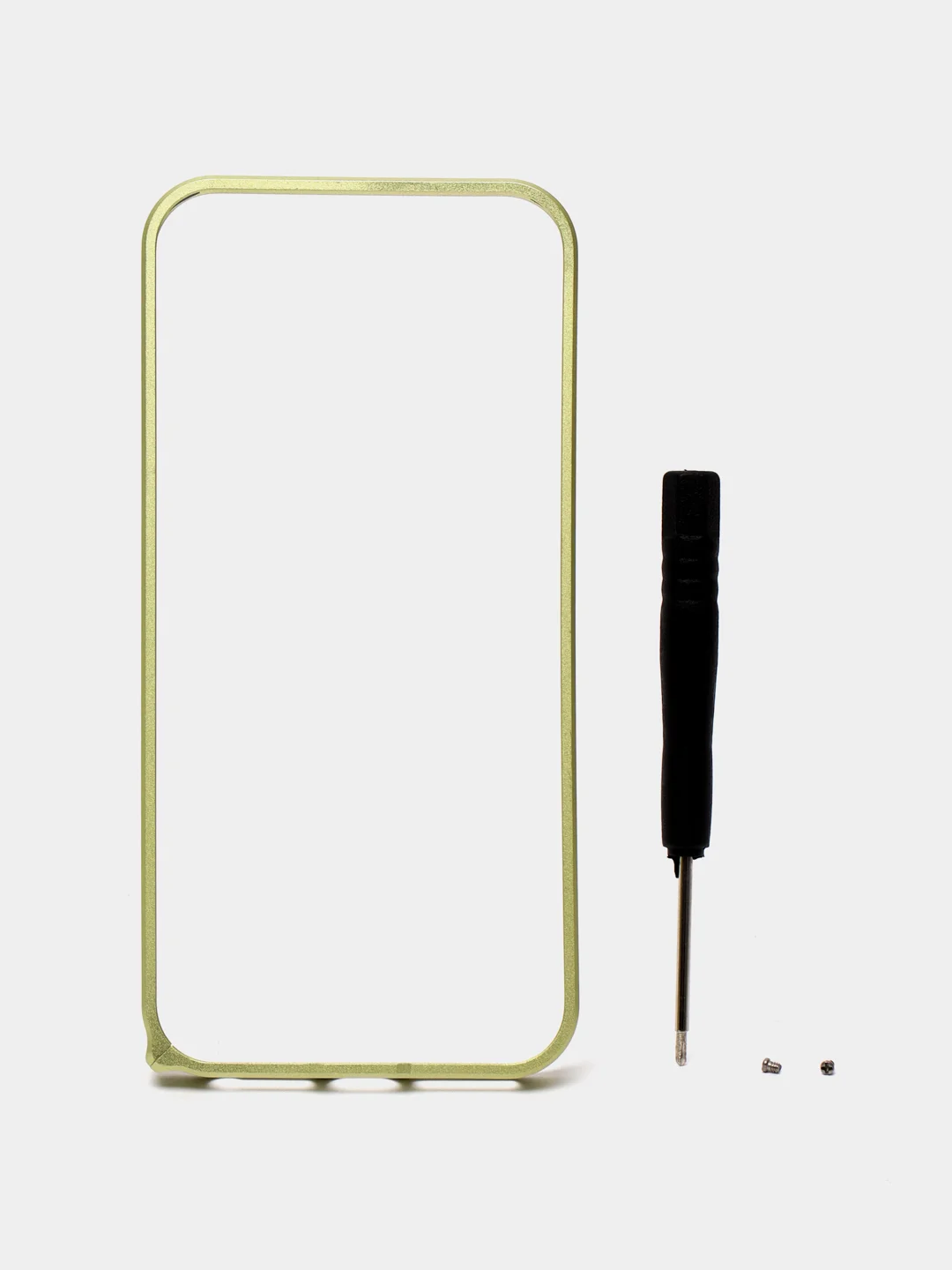 Золотистый хаки бампер алюминиевый для iPhone 5 / 5S / SE