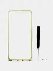 Золотистый хаки бампер алюминиевый для iPhone 5 / 5S / SE