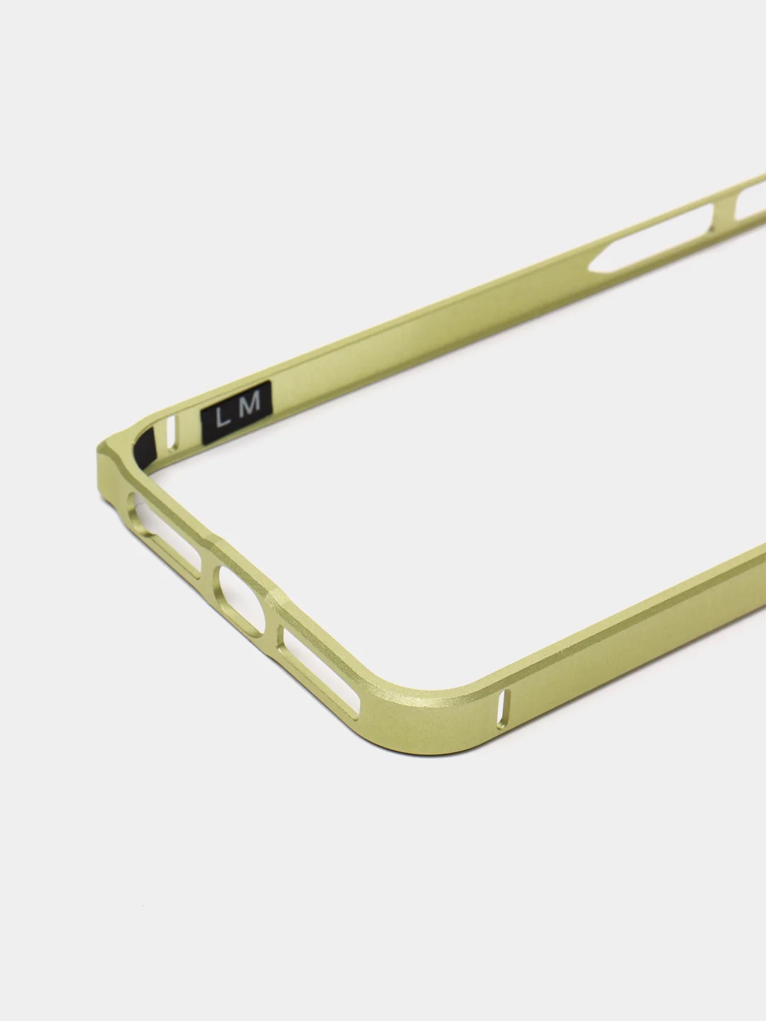 Золотистый хаки бампер алюминиевый для iPhone 5 / 5S / SE