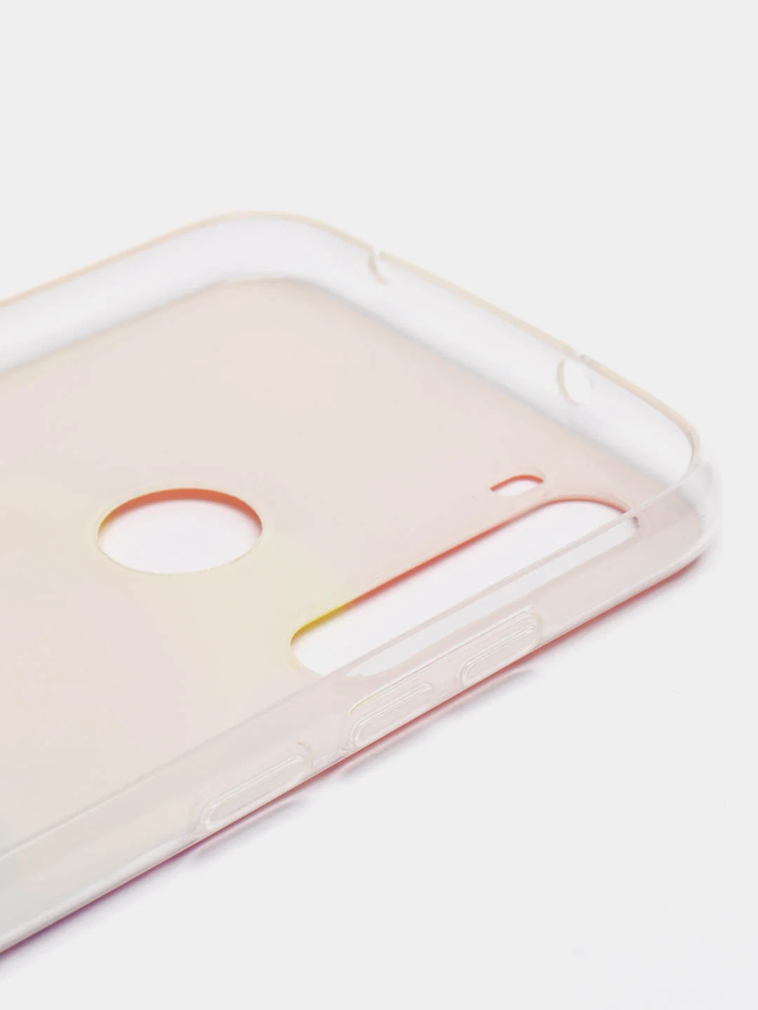 Желтый силиконовый чехол на Xiaomi Redmi Note 8T / Сяоми Редми Нот 8T прозрачный, с рисунком