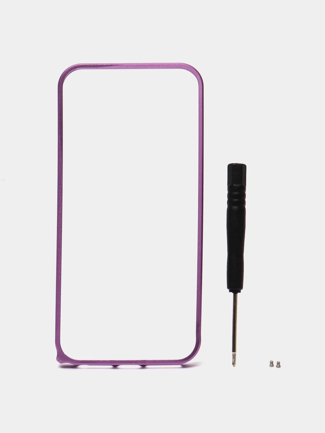 Фиолетовый бампер алюминиевый для iPhone 5 / 5S / SE