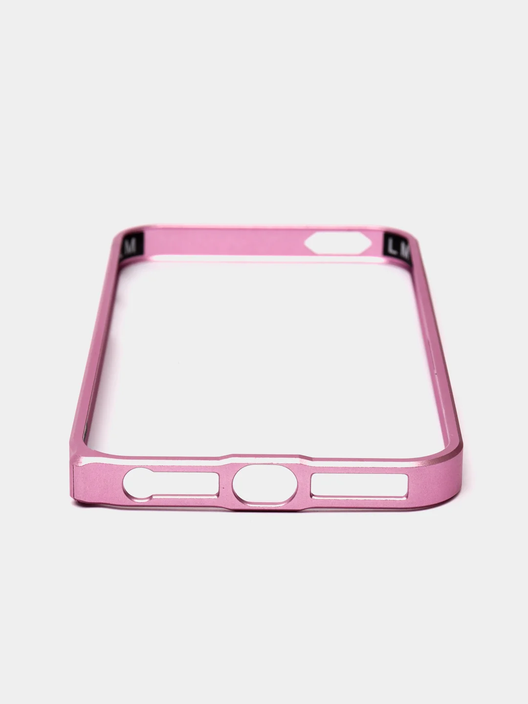 Розовый бампер алюминиевый для iPhone 5 / 5S / SE