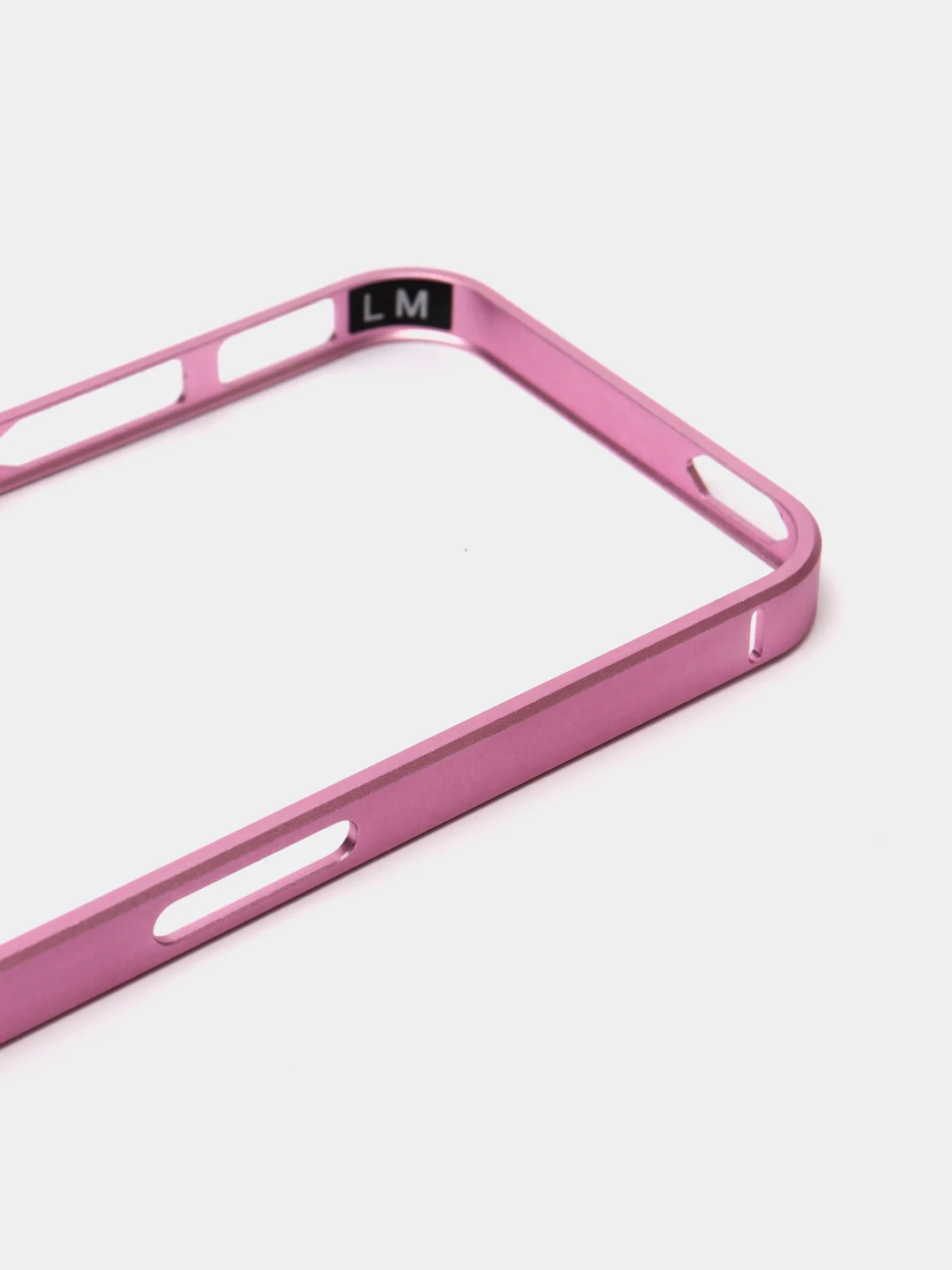 Розовый бампер алюминиевый для iPhone 5 / 5S / SE