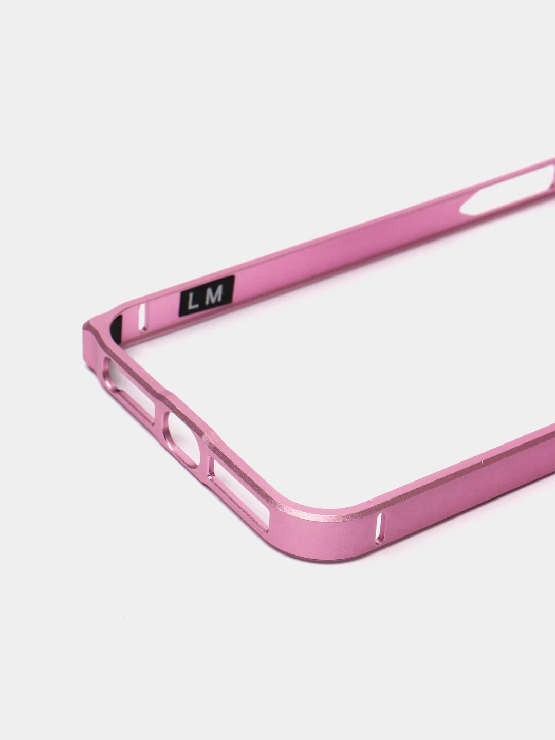 Розовый бампер алюминиевый для iPhone 5 / 5S / SE