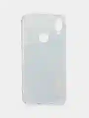 Светло-синий силиконовый чехол на Xiaomi Redmi Note 7 / Сяоми Редми Нот 7 прозрачный, с рисунком