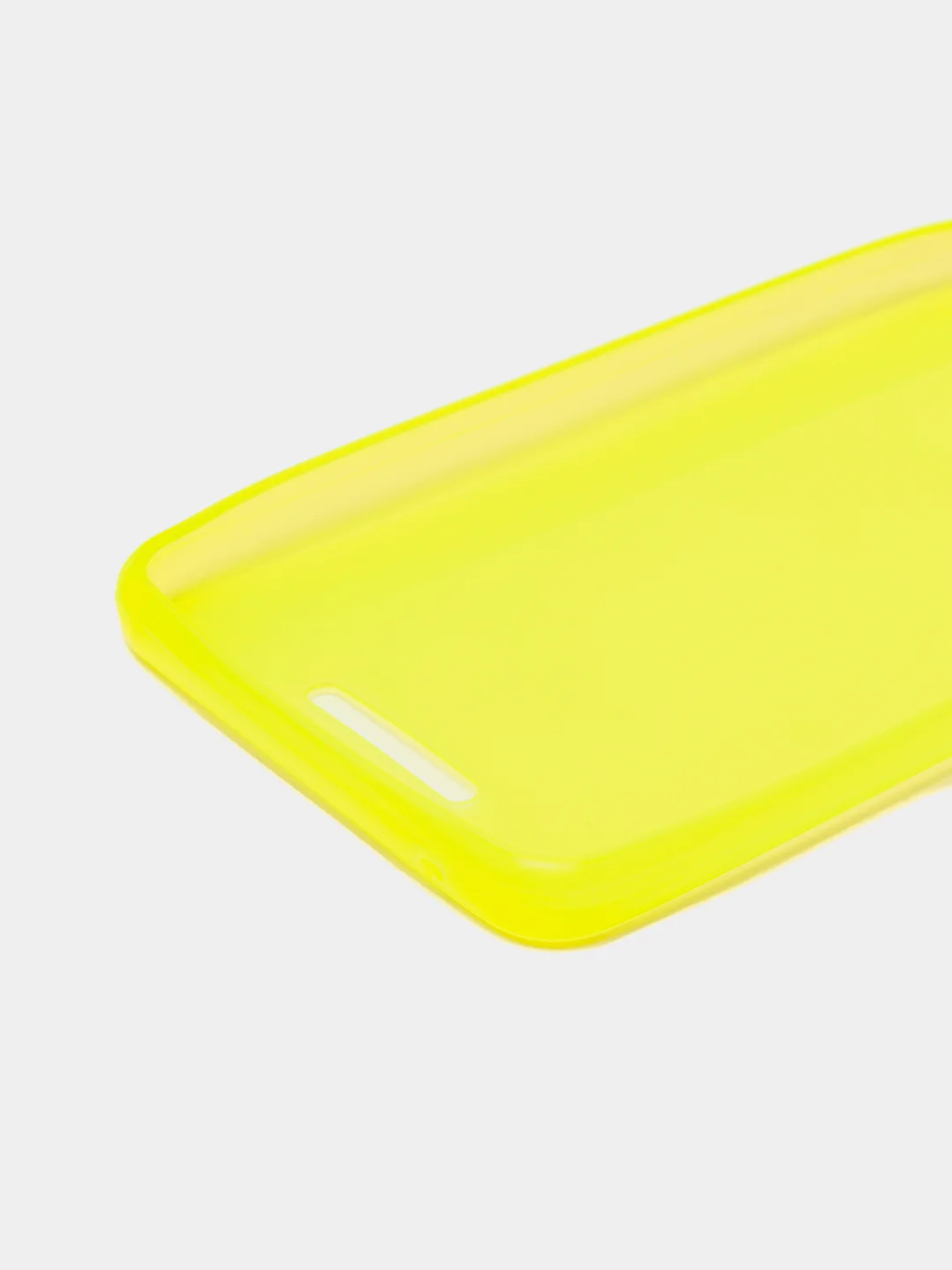 Лимонный силиконовый чехол на Lenovo A5000