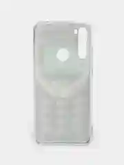 Угольный силиконовый чехол на Xiaomi Redmi Note 8T / Сяоми Редми Нот 8T прозрачный, с рисунком