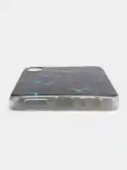 Бирюзовый силиконовый чехол на Xiaomi Redmi Note 8T / Сяоми Редми Нот 8T прозрачный, с рисунком