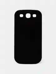 Черный пластиковый чехол налкадка-бампер для Samsung S3 / i9300