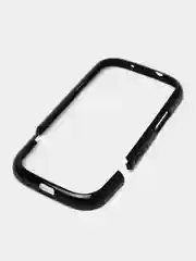 Черный пластиковый чехол налкадка-бампер для Samsung S3 / i9300