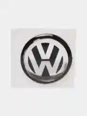 Черный эмблема Volkswagen на ключ зажигания, 12 мм