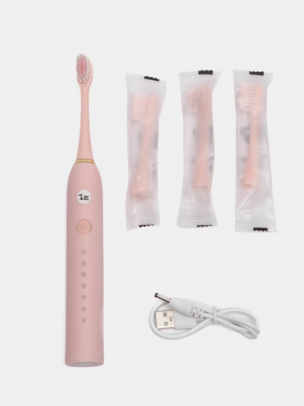 Электрическая зубная щетка SONIC TOOTHBRUSH X-3, звуковая, 6 режимов