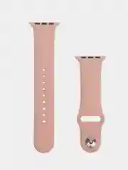Кремовый силиконовый ремешок для Apple Watch 3, 4, 5, 6, 7, SE на 38/42