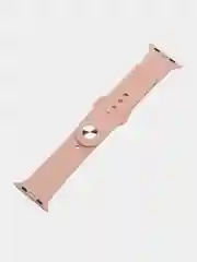 Кремовый силиконовый ремешок для Apple Watch 3, 4, 5, 6, 7, SE на 38/42