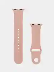 Кремовый силиконовый ремешок для Apple Watch 3, 4, 5, 6, 7, SE на 38/42