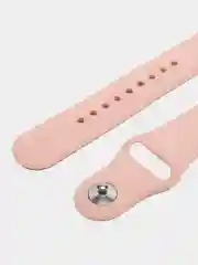 Кремовый силиконовый ремешок для Apple Watch 3, 4, 5, 6, 7, SE на 38/42