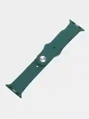 Лесной зеленый силиконовый ремешок для Apple Watch 3, 4, 5, 6, 7, SE на 38/42