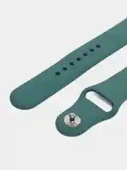 Лесной зеленый силиконовый ремешок для Apple Watch 3, 4, 5, 6, 7, SE на 38/42