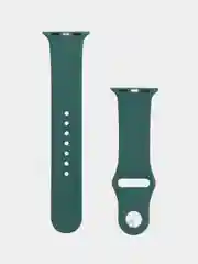 Лесной зеленый силиконовый ремешок для Apple Watch 3, 4, 5, 6, 7, SE на 38/42