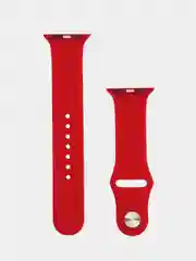 Багровый силиконовый ремешок для Apple Watch 3, 4, 5, 6, 7, SE на 38/42