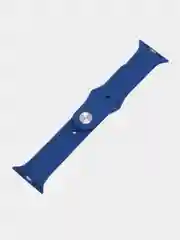 Темно-синий силиконовый ремешок для Apple Watch 3, 4, 5, 6, 7, SE на 38/42