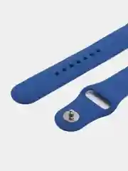 Темно-синий силиконовый ремешок для Apple Watch 3, 4, 5, 6, 7, SE на 38/42
