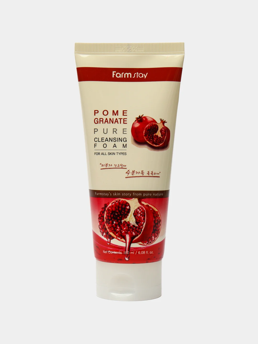 FarmStay / Гранатовая пенка для умывания Pomegranate Pure Cleansing Foam, 180 мл