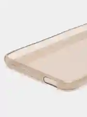 Тёмно-серый силиконовый чехол на HTC D820