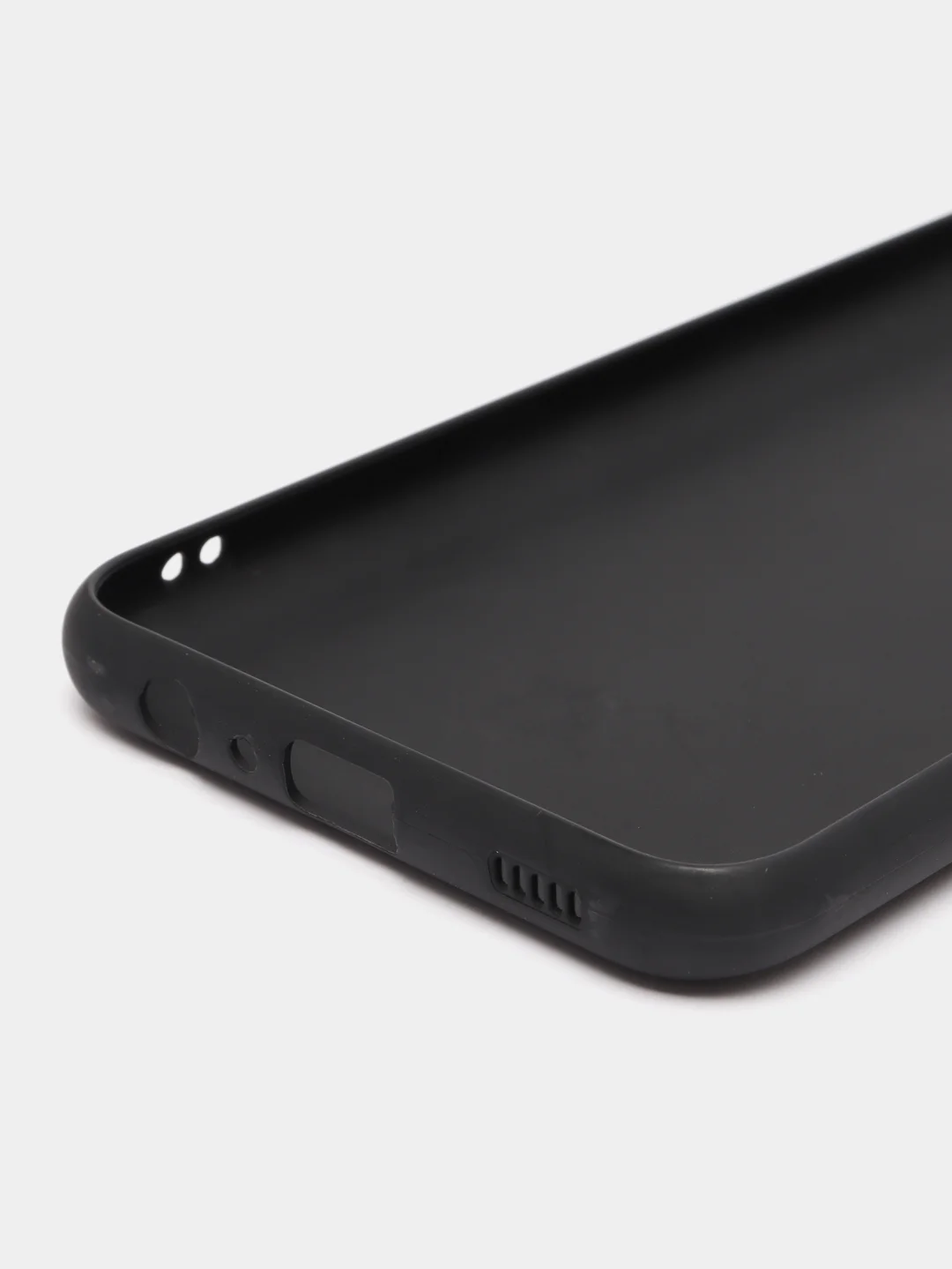 Черный чехол Samsung A02s, A10, A21S, A11,  A31, A02, M11, M01, A01, A50, A51, A6+