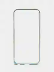 Тёмно-бирюзовый бампер алюминиевый для iPhone 5 / 5S / SE, с узором