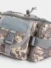 Бежевый меланж сумка поясная тактическая