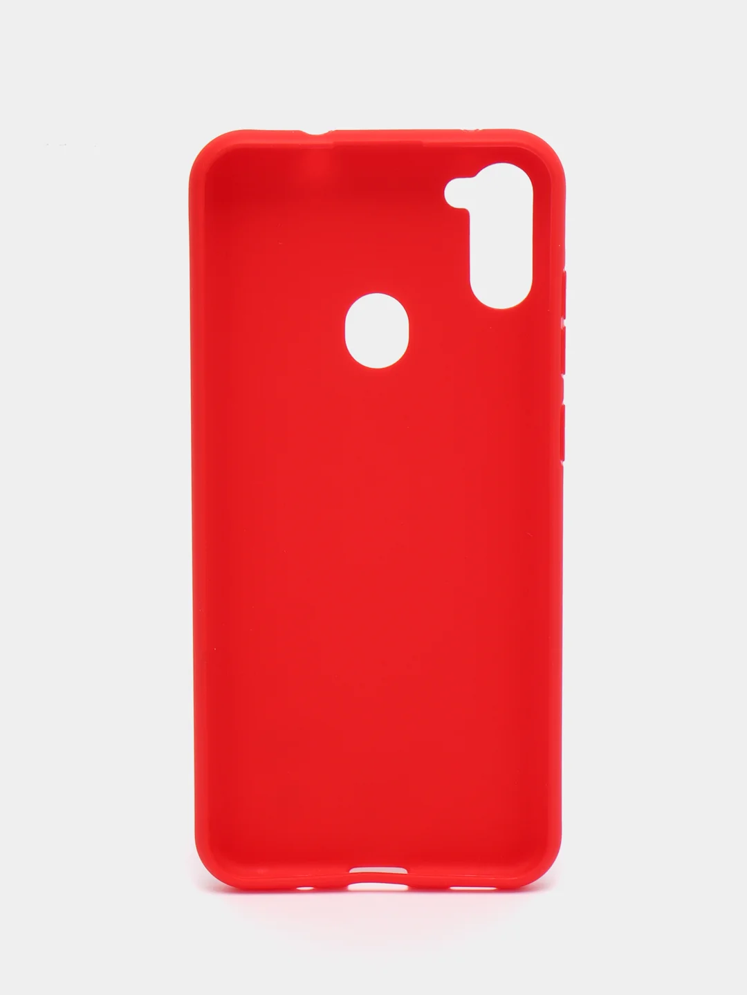 Красный чехол Samsung A02s, A10, A21S, A11,  A31, A02, M11, M01, A01, A50, A51, A6+