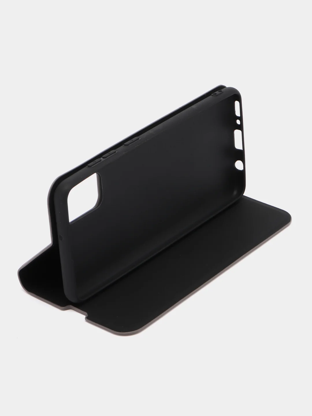 Серый чехол-книжка Samsung M52, M32, S21 Ultra, S21, A01, A02, A20s, A31, A41, A72, A6 Plus