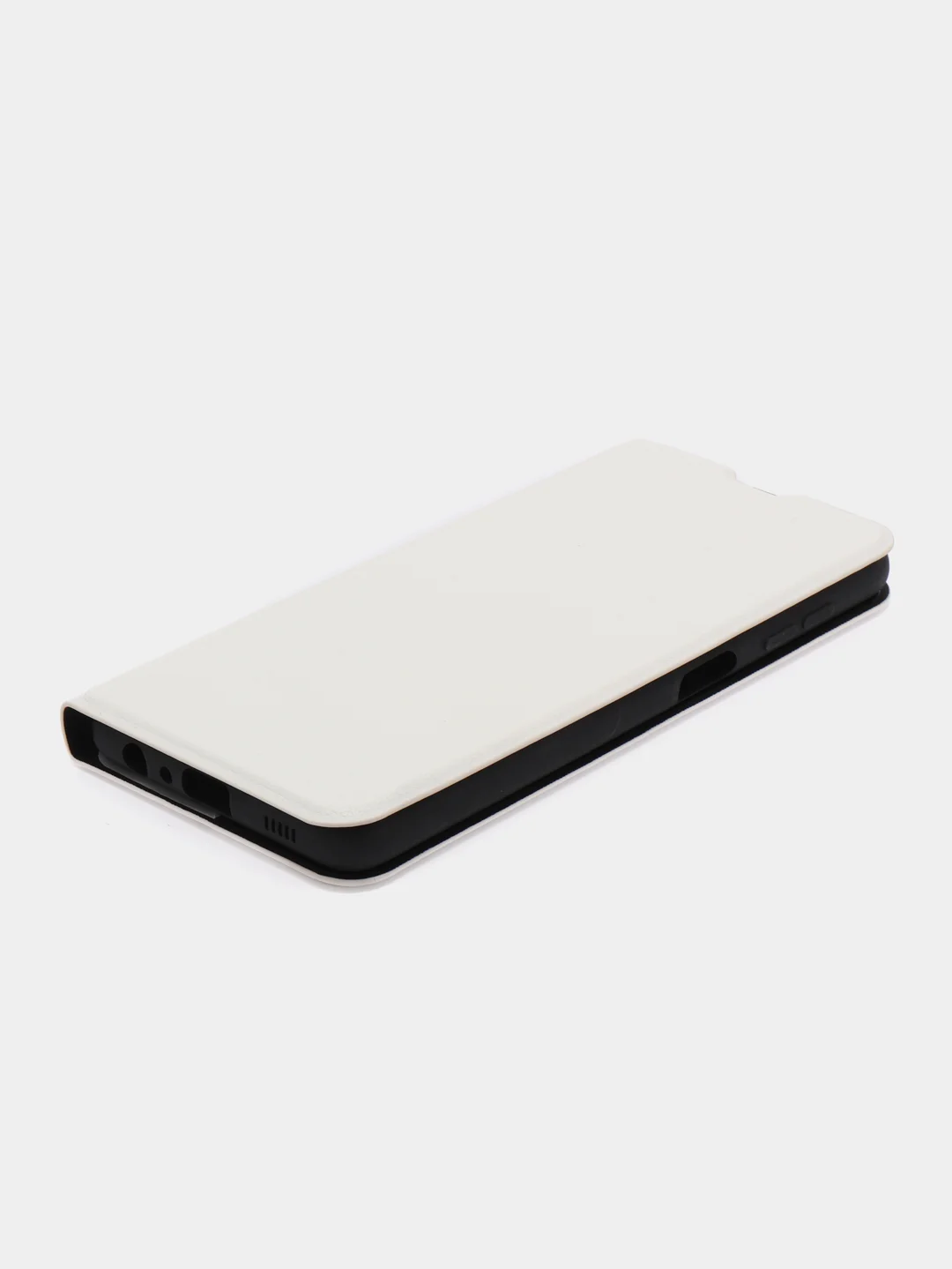 Белый чехол-книжка Samsung M52, M32, S21 Ultra, S21, A01, A02, A20s, A31, A41, A72, A6 Plus