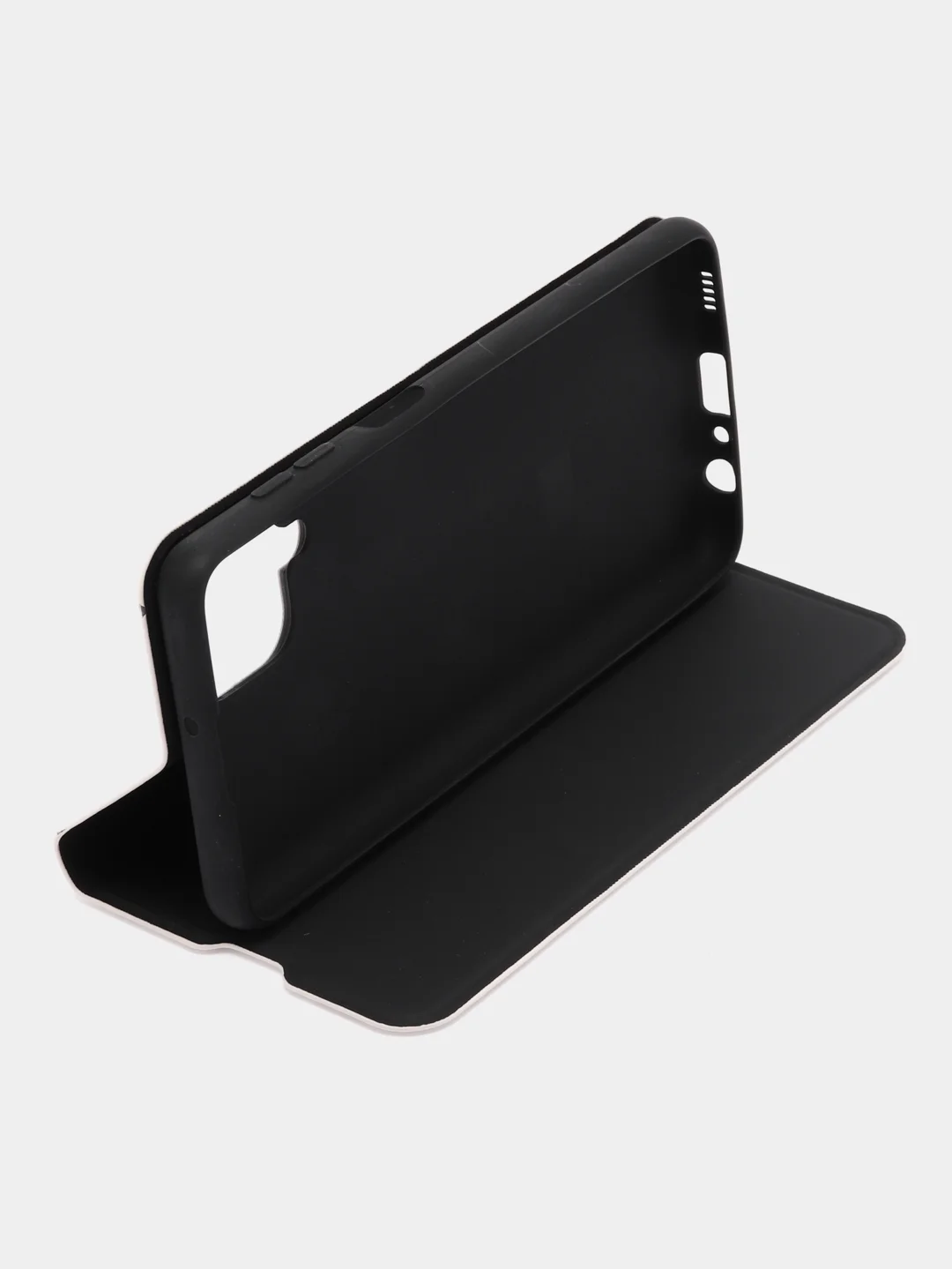 Белый чехол-книжка Samsung M52, M32, S21 Ultra, S21, A01, A02, A20s, A31, A41, A72, A6 Plus