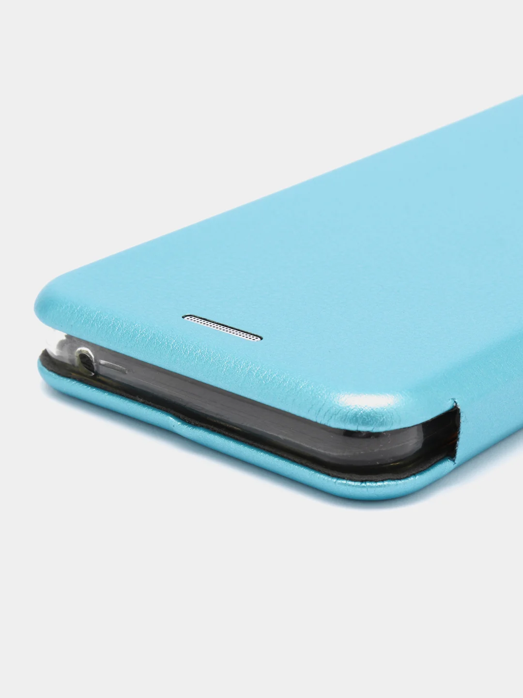 Голубой чехол-книжка на Samsung Galaxy A3(2016)/A310